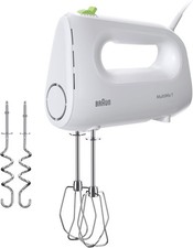 Braun MultiMix 1 HM1110WH Handmixer 450W 4 Stufen Turbo Ruehrgeraet Kueche