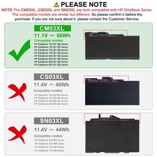 CM03XL Akku für HP EliteBook