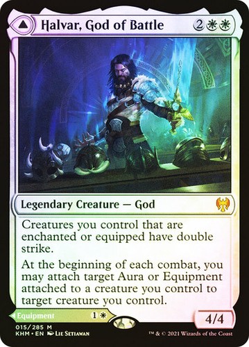 Foil halvar god battle - halvar,,