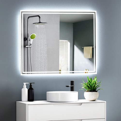 Badspiegel mit led - mit, beleuchtung