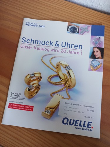 Quelle katalog schmuck uhren - quelle,