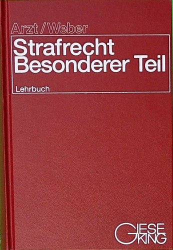 Strafrecht besonderer teil - besonderer,