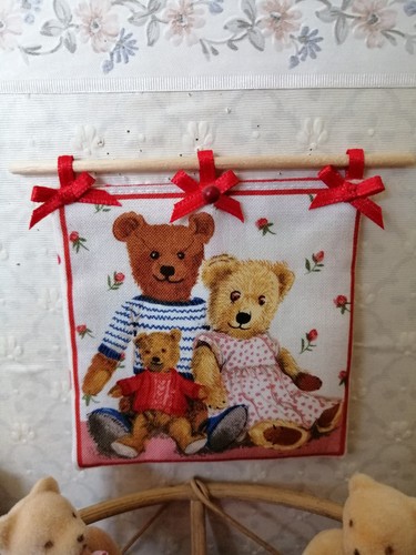 Niedlicher bären wandbehang - niedlicher, bären-wandbehang