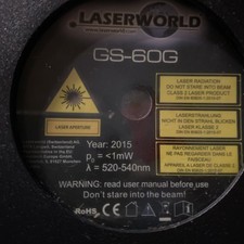 Laserworld GS-60G Laser LED