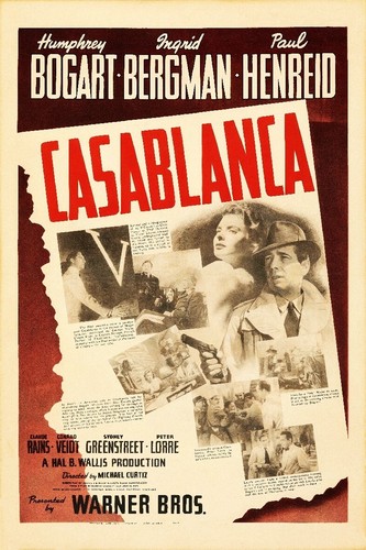 Film casablanca ryac poster - film,