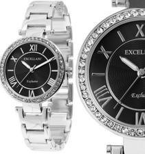 Damenuhr Armbanduhr Schwarz