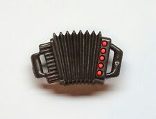 1 AKKORDEON ZIEHARMONIKA BRAUN