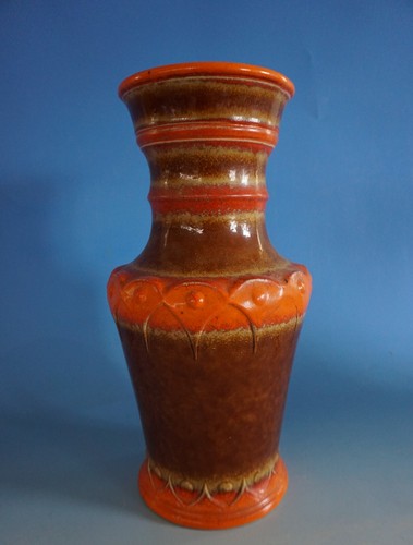Keramik bodenvase vase orange - keramik,