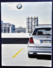 BMW 3er E46 Compact, Prospekt 1.2003 Modelle: 316ti, 318ti, 325ti, 318td, 320td