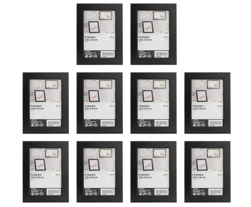 Set 10x15 ikea fiskbo - 10-er,