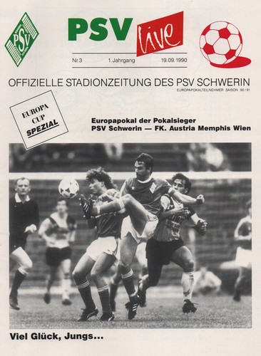 September 1990 europapokal - 19.september,