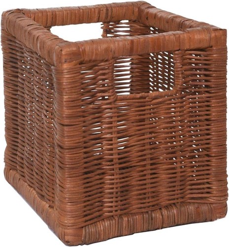Regalkorb flechtwaren rattan - regalkorb,