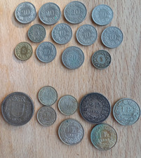 schweizer franken münzen - viel Silber