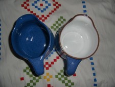 2 x  Melitta Friesland Ammerland Blau  Sauciere Ceracron