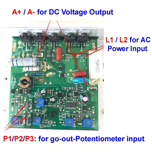 New motor speed controller - new,