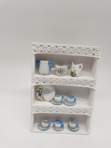Shabby chic puppenschrank - -,