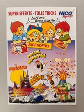 NICO Feuerwerk Plakat Vintage