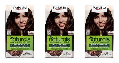 Palette naturals permanente - 3x,
