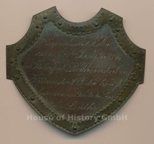 148034: Königreich Hannover, Garde du Corps Sammlungsschild Kürass Rittmeister