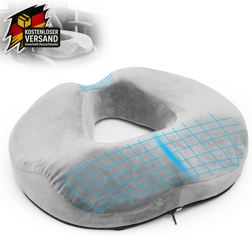Memory foam donut kissen - foam, für