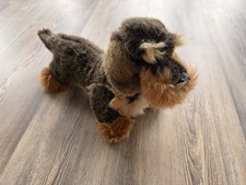 Steiff Rauhaardackel Dachshund – Knopf im Ohr – ca. 35 Jahre alt – neuwertig