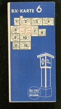 alte B.V.Karte ARAL Nr 6 von