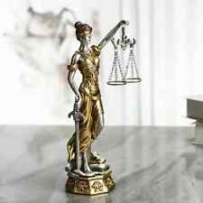 Griechische Figur der Justitia römische Göttin der Gerechtigkeit Anwalt Statue