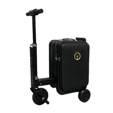 Elektrischer fahrbarer Koffer 20L – Vorwärts & Rückwärts, TSA Schloss, USB,