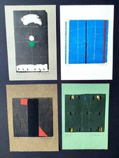 Bernd Hahn: 4x Grafiken /