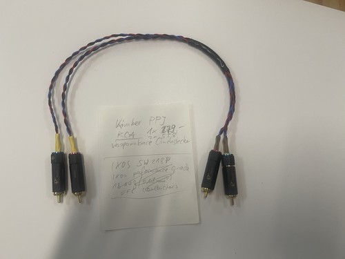 Kimber rca cinch cable - 2,