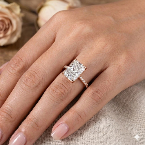 Diamant verlobungsring radiant - diamant-verlobungsring,