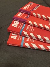 Abitur Bücher 4x  Prüfungsaufgaben POWI,EnglischDeutsch - HESSEN