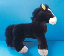 Steiff Stofftier Pferd schwarz