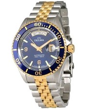 Delma Santiago Automatik Day/Date blau.