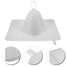  Wiederverwendbarer Saunahut Saunazubehor Sauna-Pad Zubehör Für Saunen