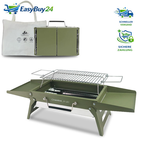 Holzkohlegrill klappbar x - holzkohlegrill, 35