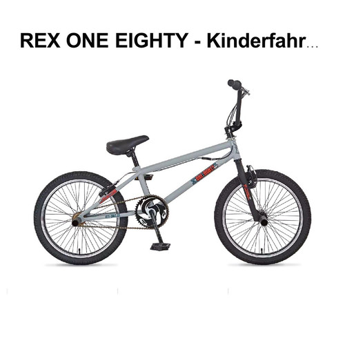 Rex one eighty bmx - rex,