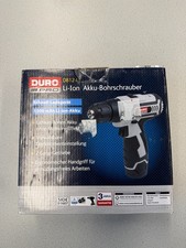 Duro Pro DB12-L Li-Ion Akku-Bohrschrauber Neu / 1500mAh Li-ION Akku