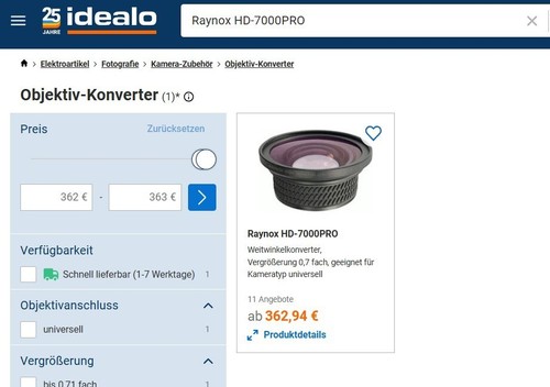Neu raynox hd7000pro - raynox,