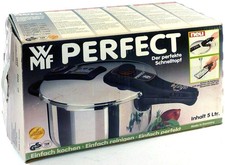 WMF Schnellkochtopf 5 L Dampfkochtopf Perfect Edelstahl Chromargan 6040