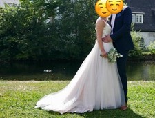 Brautkleid blush Gr. 36/38, NP