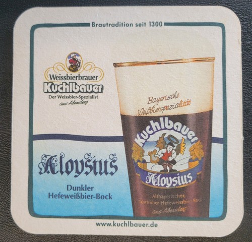 Beer coaster kuchlbauer - beer,