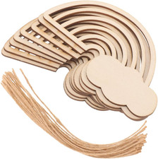 Regenbogen Holzspäne Graffiti