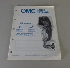 Teilekatalog Johnson Evinrude Außenborder 20 Models Stand 1985