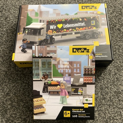 Edeka blockz lkw set - edeka, set/kassenset