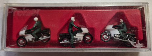 Preiser 10104 bgs kradfahrer - preiser,