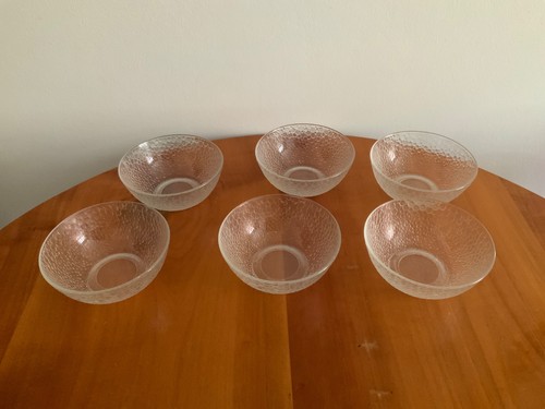 Vintage dessert eis schalen - 6,
