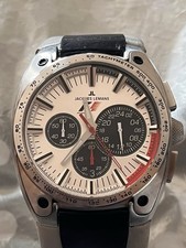 Jacques Lemans F1 Quarz, Chronograph Sportlich Vintage Uhr