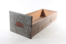 1 x alte Schublade Schieber Holz Schreibtisch Vintage Deko Einsatz Karteikasten