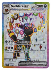 Pokemon Nachtara ex SVP-176 Prismatische Entwicklungen Full Art Promo Rare Karte